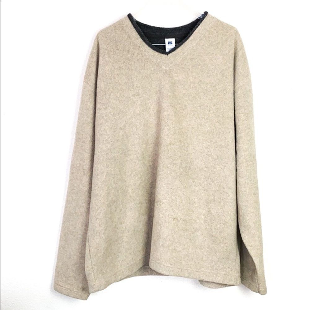 Vintage Gap Fleece Long sleeve Sweater